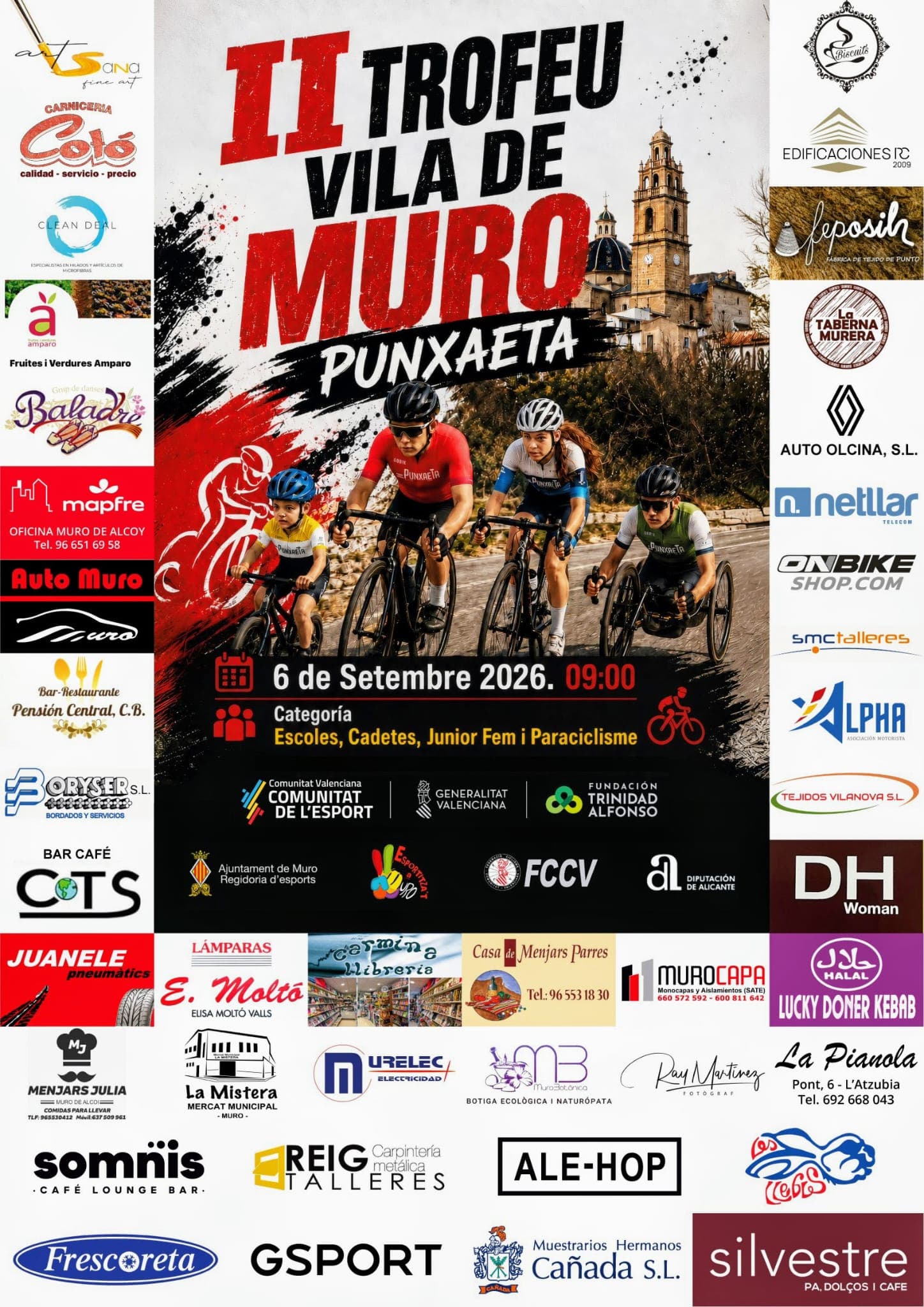 Cartell de II Trofeu Vila de Muro – La Punxaeta